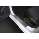 Накладки порогов Rival с надписью 4 штуки для Skoda Rapid 2012-2021