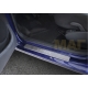 Накладки порогов Rival с надписью 4 штуки для Lada Largus 2012-2021