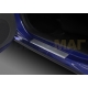 Накладки порогов Rival с надписью 4 штуки для Lada Largus 2012-2021