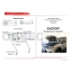 Упоры капота Автоупор 2 штуки для Mitsubishi Pajero Sport/L200 2006-2016