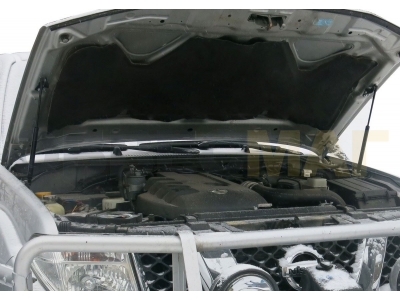 Упоры капота Автоупор 2 штуки для Nissan Navara/Pathfinder 2004-2015