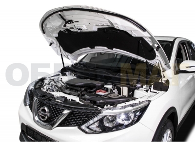 Упоры капота Автоупор 2 штуки для Nissan Qashqai 2014-2015