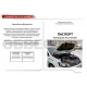 Упоры капота Автоупор 2 штуки для Volkswagen Polo 5 2009-2020