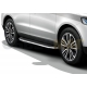 Пороги алюминиевые Rival Premium для Geely Emgrand X7 2018-2021