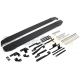 Пороги алюминиевые Rival Black для Nissan Qashqai/X-Trail/Renault Koleos 2015-2021