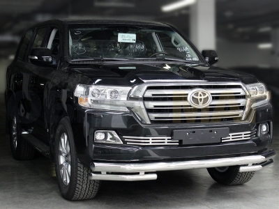 Защита передняя двойная 76-60 мм для Toyota Land Cruiser 200 2015-2021 LCN2015_3.1.1