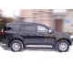 Пороги с площадкой алюминиевый лист 76 мм Технотек для Mitsubishi Pajero Sport 2013-2016