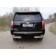 Защита задняя двойные уголки 76-42 мм ТСС для Chevrolet Tahoe 2016-2021