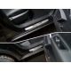 Накладки на пороги шлифованный лист надпись Geely 4 штуки для Geely Atlas 2018-2021