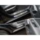Накладки на пороги на пластик шлифованный лист 4 штуки для Geely Atlas 2018-2021