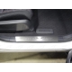 Накладки на пластиковые пороги лист шлифованный надпись Honda CR-V 2 шт ТСС для Honda CR-V 2017-2021