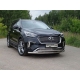 Защита передняя двойная 60-42 мм ТСС для Hyundai Santa Fe Grand 2016-2021