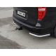 Защита задняя уголки 60 мм ТСС для Hyundai H-1 Starex 2019-2021