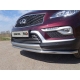 Защита переднего бампера 42 мм ТСС для Infiniti QX50 2016-2017