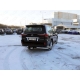 Защита задняя двойные уголки 76-42 мм ТСС для Lexus LX-570/450d (кроме F-Sport) 2015-2021