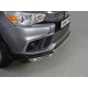 Защита передняя двойная 60-42 мм ТСС для Mitsubishi ASX 2017-2019