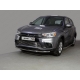 Защита переднего бампера 42 мм ТСС для Mitsubishi ASX 2017-2019