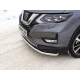 Защита переднего бампера 60 мм ТСС для Nissan X-Trail T32 2018-2021