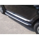 Пороги алюминиевые ТСС с накладкой для Renault Duster 2015-2021 RENDUST15-14AL