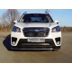 Защита переднего бампера 42 мм ТСС для Subaru Forester SK 2018-2021