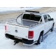Защита кузова с фарой на крышку 75х42 мм ТСС для Volkswagen Amarok 2016-2021