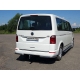 Защита задняя уголки 60 мм ТСС для Volkswagen Transporter T6 2015-2021