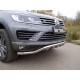 Защита передняя кенгурин 60-42 мм ТСС для Volkswagen Touareg R-Line 2014-2017