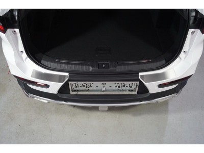 Накладки на задний бампер лист шлифованный 2 шт ТСС для Cheryexeed TXL 2020-2021