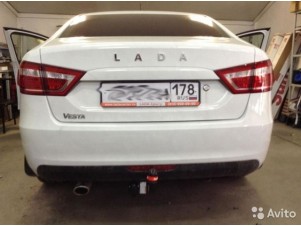 ТСУ Фаркоп Bosal на седан на Lada Vesta № 1234-A