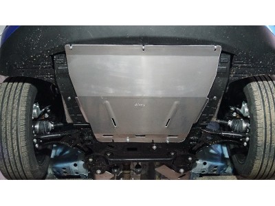 Защита картера и КПП (алюминий) 4мм ТСС для Kaiyi X3 Pro 1.5 2022 – н.в.