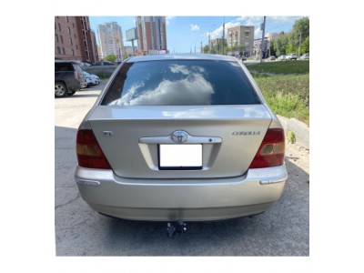 Фаркоп для Toyota Corolla E120 седан 2000-2006 крепление шара на двух болтах