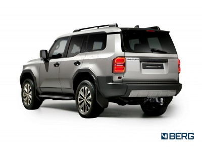 Фаркоп для Toyota Land Cruiser Prado 250 2023-н.в. съемное крепление шара под американский квадрат