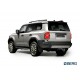 Фаркоп для Toyota Land Cruiser Prado 250 2023-н.в. съемное крепление шара под американский квадрат