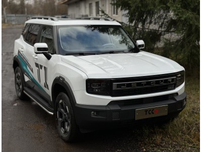 Защита порогов 42,4 мм для Jetour T1 2L 4WD 2025-н.в.