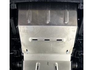 Защита радиатора (алюминий) 4мм для Foton Tunland V9 2.0 Diesel АКПП 4WD 2025-н.в., Foton Tunland V7 2.0 Diesel АКПП 4WD 2024-н.в. №ZKTCC00744