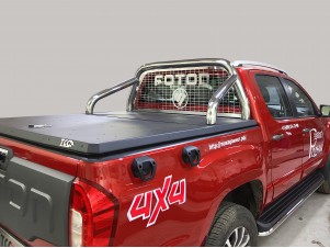 Защита кузова и заднего стекла (для крышки) 76,1 мм для Foton Tunland V7 2.0 Diesel АКПП 4WD 2024-н.в. №FOTTUNV725-17