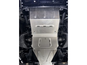 Защита картера (алюминий) 4мм для Foton Tunland V9 2.0 Diesel АКПП 4WD 2025-н.в., Foton Tunland V7 2.0 Diesel АКПП 4WD 2024-н.в. №ZKTCC00745
