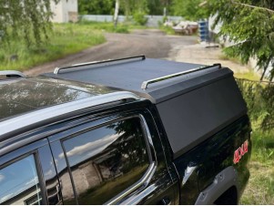 Рейлинг на крышу кунга (комплект Premium) для Foton Tunland V7 2.0 Diesel АКПП 4WD 2024-н.в. №FOTTUNV725-10