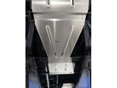 Защита АКПП (алюминий) 4мм для Foton Tunland V9 2.0 Diesel АКПП 4WD 2025-н.в., Foton Tunland V7 2.0 Diesel АКПП 4WD 2024-н.в.