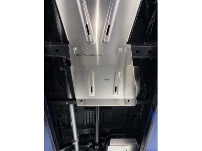 Защита раздаточной коробки (алюминий) 4мм для Foton Tunland V9 2.0 Diesel АКПП 4WD 2025-н.в., Foton Tunland V7 2.0 Diesel АКПП 4WD 2024-н.в.
