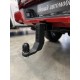 Фаркоп (Black, шар E нерж., надпись Foton) для Foton Tunland V7 2.0 Diesel АКПП 4WD 2024-н.в.