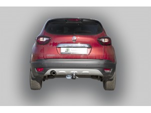 Фаркоп для Renault Kaptur 2016-2022 съемное крепление шара под американский квадрат №R116-E