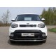 Защита переднего бампера 42 мм ТСС для Kia Soul 2016-2021