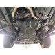 Защита картера, КПП и РК (композит 10 мм) для Toyota Land Cruiser 300 2021-н.в. (V - все), Lexus LX 500D 2021-н.в., Lexus LX 600 2021-н.в. (2 части)