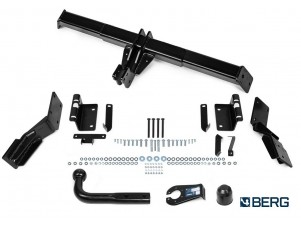 Фаркоп для Hyundai Santa Fe 2006-2012 крепление шара на двух болтах №F.2317.001