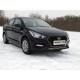Накладка решётки радиатора нижняя 12 мм ТСС для Hyundai Solaris 2018-2020