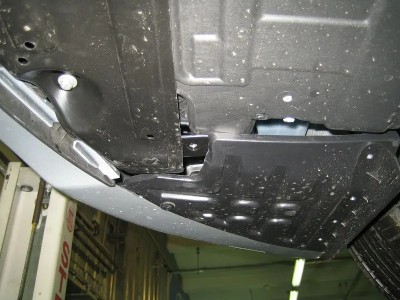 Защита картера двигателя, КПП (2 мм, сталь) для Hyundai Sonata 2010-2014 (V = 2.0; 2.4), Hyundai Grandeur 2011-2016