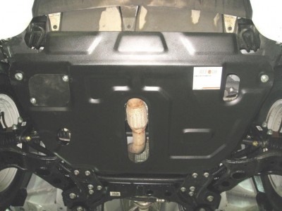 Защита картера двигателя и МКПП, АКПП для Geely Emgrand X7 2013-, V-2,0; 2,4 (сталь 2 мм) для Geely Emgrand X7 2013-2021