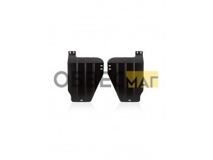 Защита бака для VOLKSWAGEN Tiguan (17-) 2,0 бен. AT 4WD / Фольксваген Тигуан