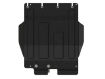 Защита РК (2 мм, сталь) для BAIC BJ40 2022-н.в. (V - 2.0 AT 4WD)